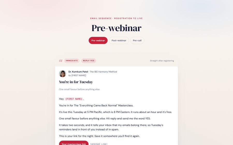Pre-webinar preview